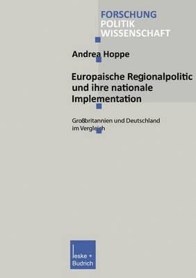 bokomslag Europäische Regionalpolitik und ihre nationale Implementation
