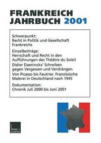 bokomslag Frankreich-Jahrbuch 2001