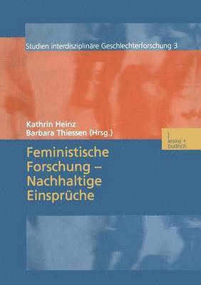 bokomslag Feministische Forschung  Nachhaltige Einsprche