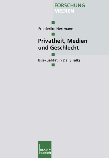 Friederike Herrmann - Privatheit, Medien und Geschlecht, Häftad