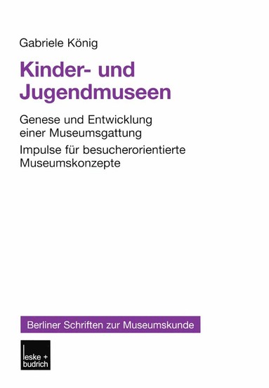 bokomslag Kinder- und Jugendmuseen