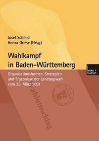 bokomslag Wahlkampf in Baden-Wrttemberg