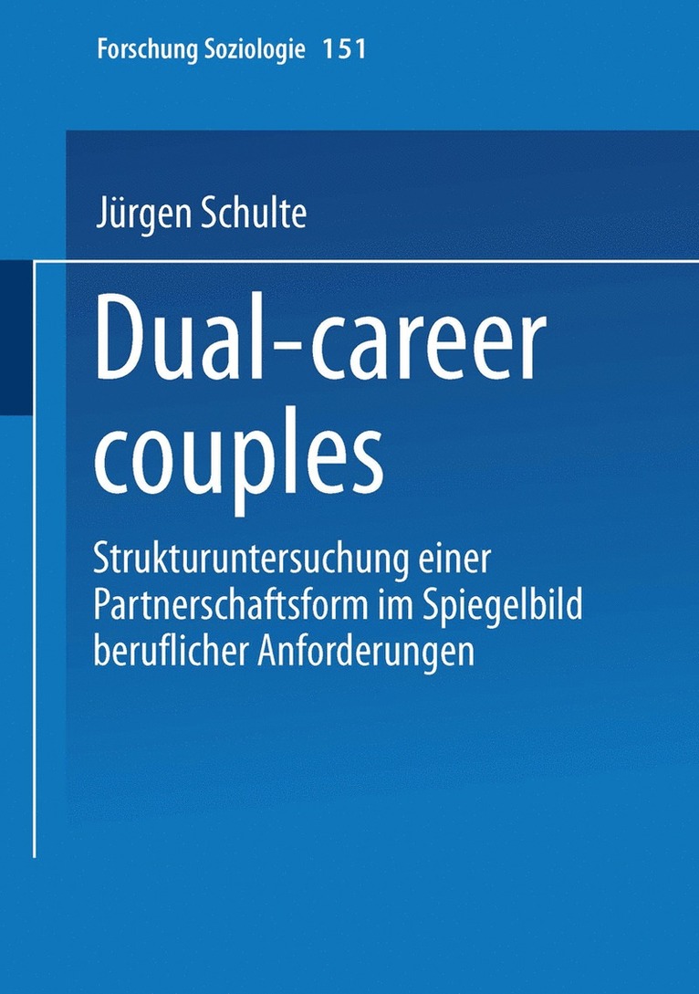 Dual-career couples 1