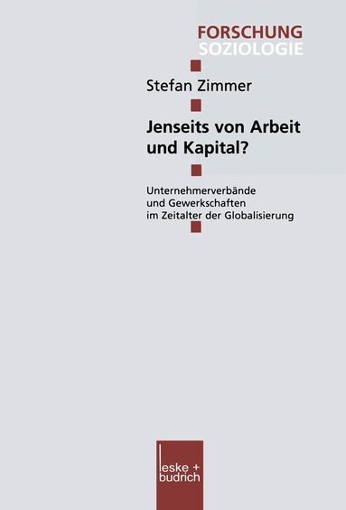 Stefan Zimmer - Jenseits von Arbeit und Kapital?, Häftad