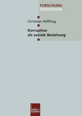 bokomslag Korruption als soziale Beziehung