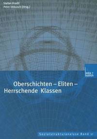 bokomslag Oberschichten  Eliten  Herrschende Klassen