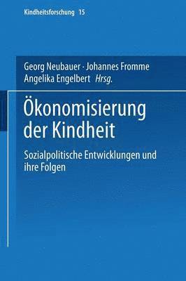 bokomslag konomisierung der Kindheit