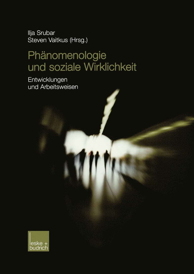 Ilja Srubar, Steven Vaitkus - Phänomenologie und soziale Wirklichkeit, Häftad