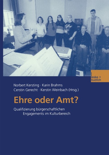 Norbert Kersting, Karin Brahms, Cerstin Gerecht, Kerstin Weinbach - Ehre oder Amt?, Häftad