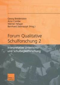 bokomslag Forum qualitative Schulforschung 2