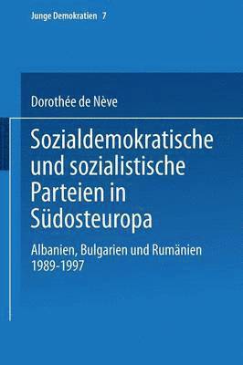 Sozialdemokratische und sozialistische Parteien in Sdosteuropa 1