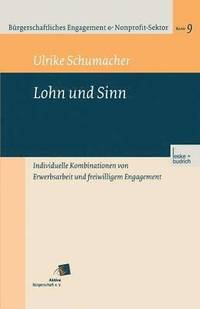 bokomslag Lohn und Sinn