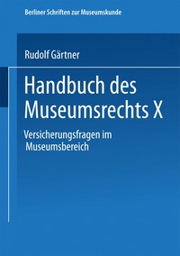 bokomslag Handbuch des Museumsrechts X