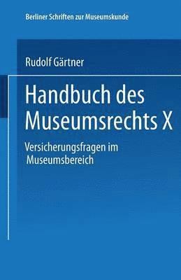 Handbuch des Museumsrechts X