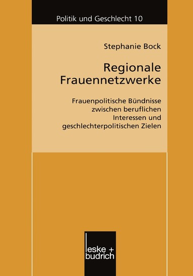 Stephanie Bock - Regionale Frauennetzwerke, Häftad