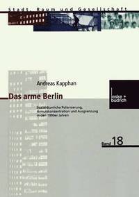 bokomslag Das arme Berlin