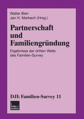 bokomslag Partnerschaft und Familiengrndung