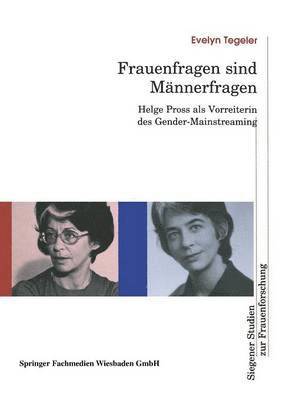 bokomslag Frauenfragen sind Mnnerfragen