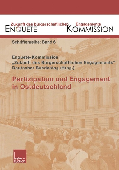bokomslag Partizipation und Engagement in Ostdeutschland