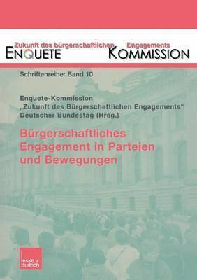 bokomslag Brgerschaftliches Engagement in Parteien und Bewegungen