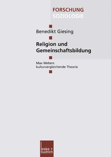 bokomslag Religion und Gemeinschaftsbildung