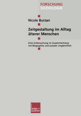 bokomslag Zeitgestaltung im Alltag lterer Menschen