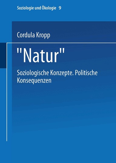 Cordula Kropp - „Natur“, Häftad