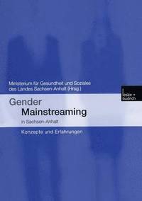 bokomslag Gender Mainstreaming in Sachsen-Anhalt