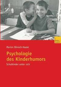 bokomslag Psychologie des Kinderhumors