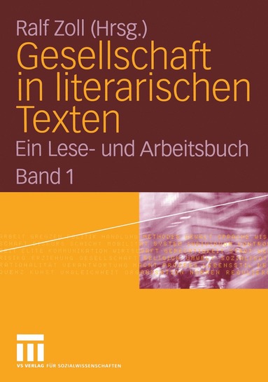 bokomslag Gesellschaft in literarischen Texten