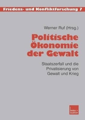 bokomslag Politische konomie der Gewalt