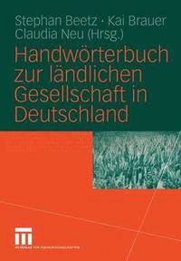 bokomslag Handwrterbuch zur lndlichen Gesellschaft in Deutschland