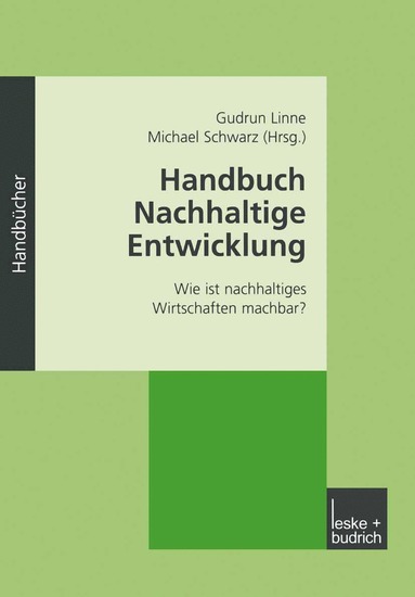 bokomslag Handbuch Nachhaltige Entwicklung