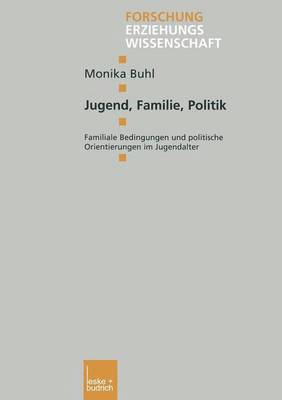 bokomslag Jugend, Familie, Politik