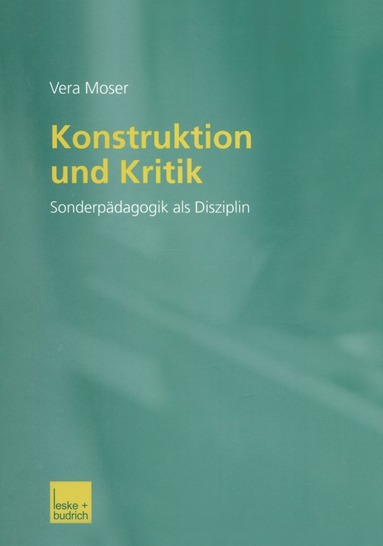 bokomslag Konstruktion und Kritik