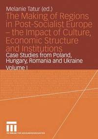 bokomslag The Making of Regions in Post-Socialist Europe  the Impact of Culture, Economic Structure and Institutions