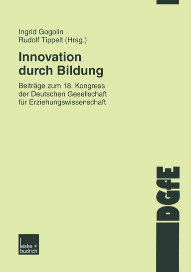 bokomslag Innovation durch Bildung