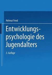 bokomslag Entwicklungspsychologie des Jugendalters