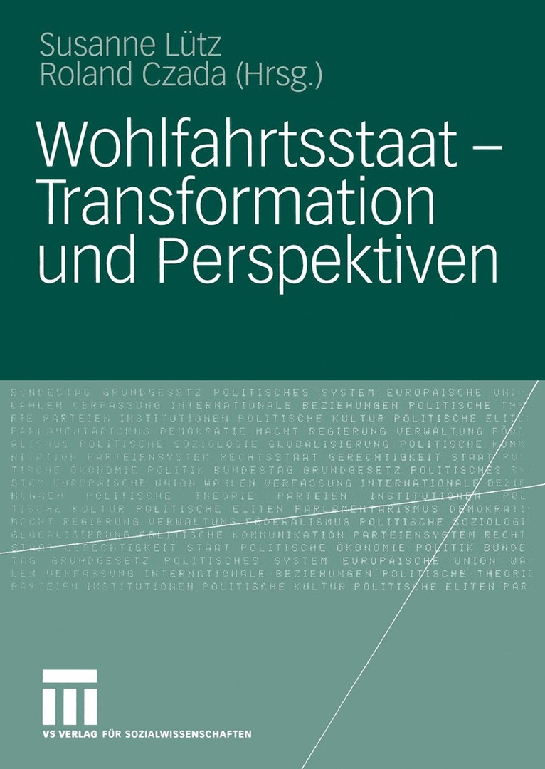 Wohlfahrtsstaat  Transformation und Perspektiven 1