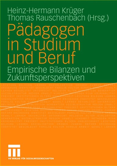 Heinz-Hermann Krüger, Thomas Rauschenbach - Pädagogen in Studium und Beruf, Häftad