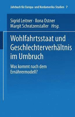 bokomslag Wohlfahrtsstaat und Geschlechterverhltnis im Umbruch