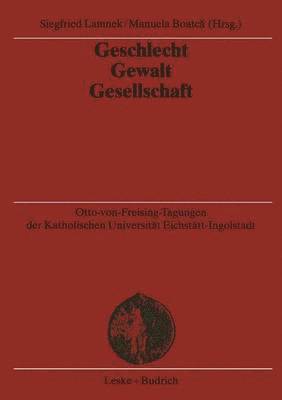 Geschlecht  Gewalt  Gesellschaft 1