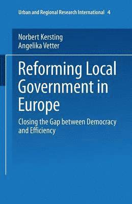 Reforming Local Government in Europe 1