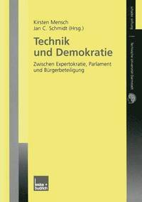 bokomslag Technik und Demokratie