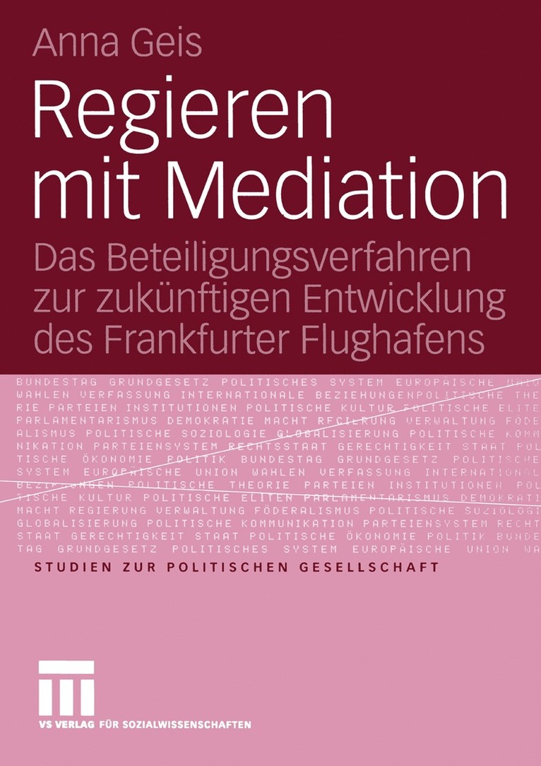 Regieren mit Mediation 1