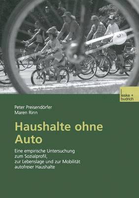 bokomslag Haushalte ohne Auto