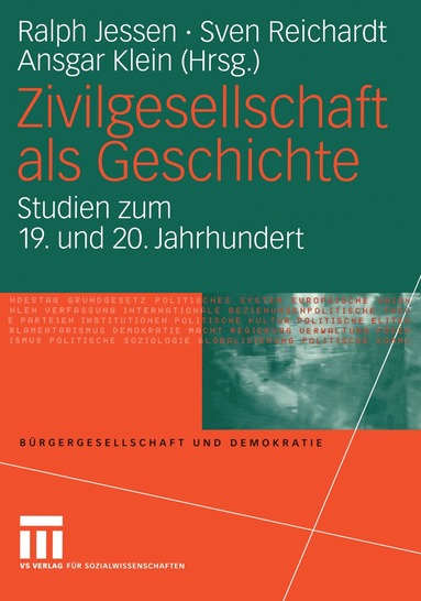 bokomslag Zivilgesellschaft als Geschichte