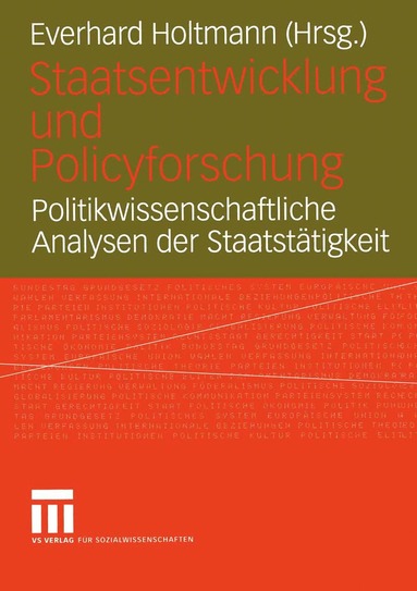 bokomslag Staatsentwicklung und Policyforschung