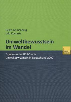 Heiko Grunenberg, Udo Kuckartz - Umweltbewusstsein im Wandel, Häftad