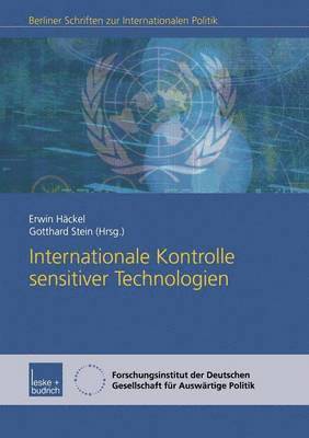 bokomslag Internationale Kontrolle sensitiver Technologien